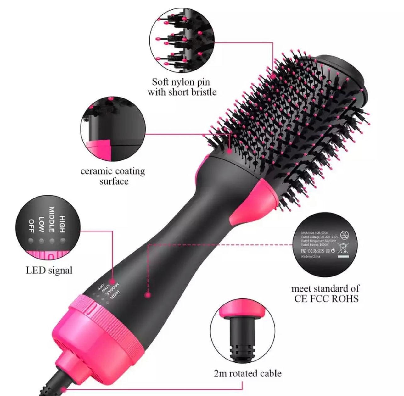 StyleMaster PRO™ 3 In 1 Heteluchtborstel - Neldova